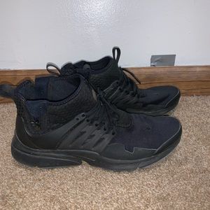 Nike Air Presto Mid Utility Black Dark Grey